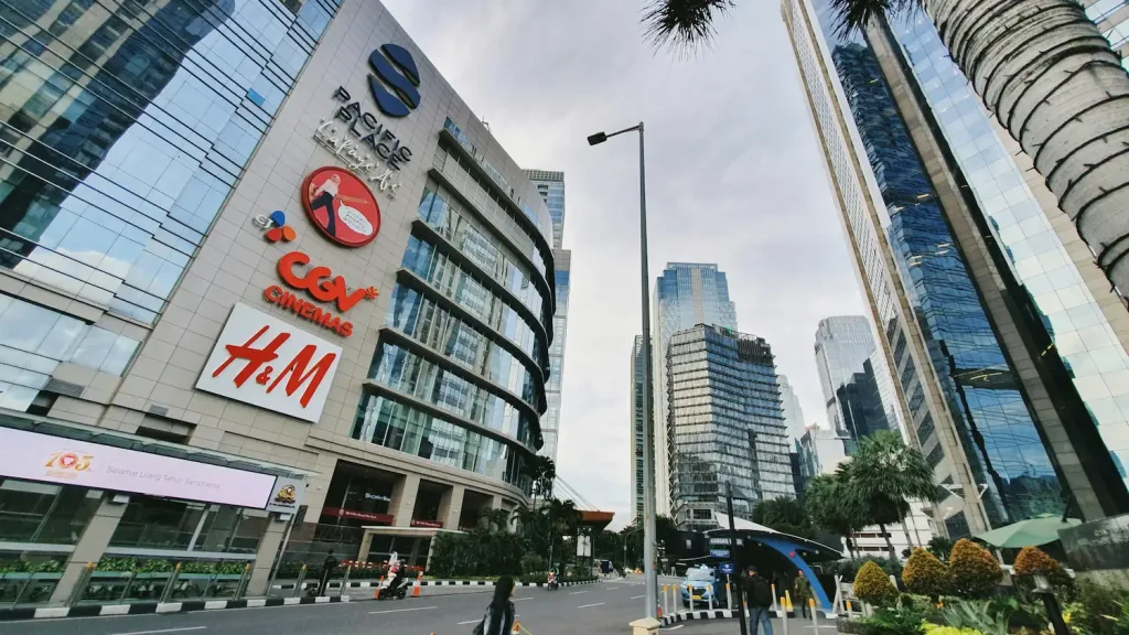 salah satu mall di scbd jakarta