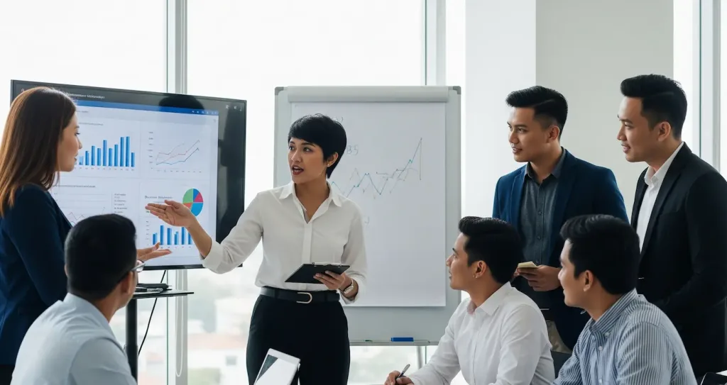 Ilustrasi pertumbuhan bisnis dari kecil menjadi besar, menggambarkan peningkatan kompleksitas pajak.