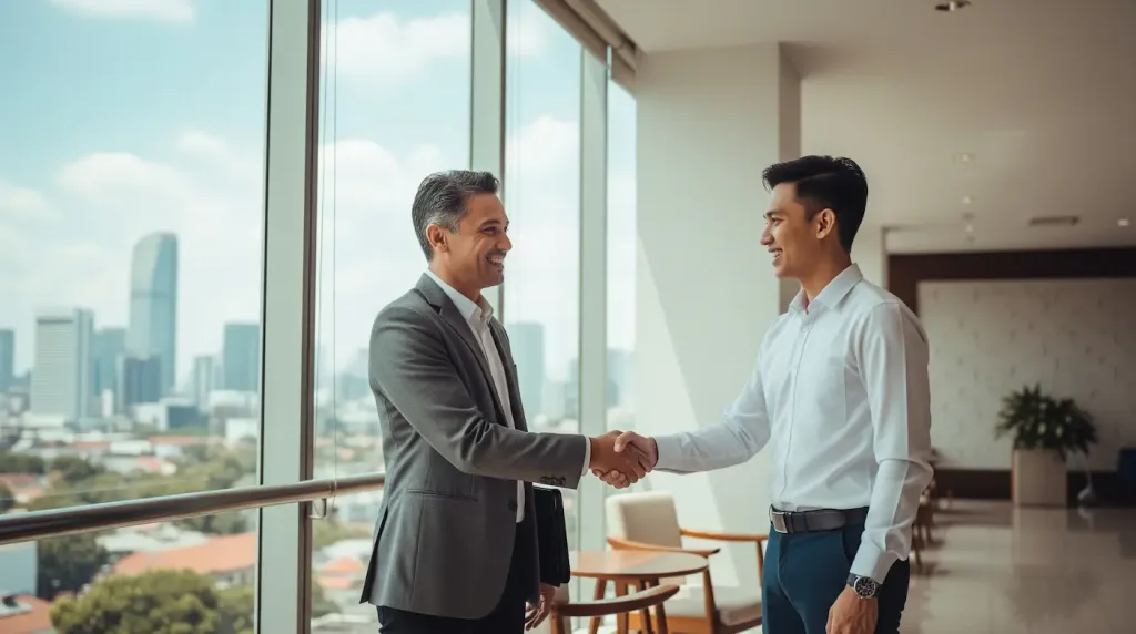 Seorang kandidat berbakat menerima tawaran kerja di sebuah kantor dengan lokasi premium di Jakarta Selatan.