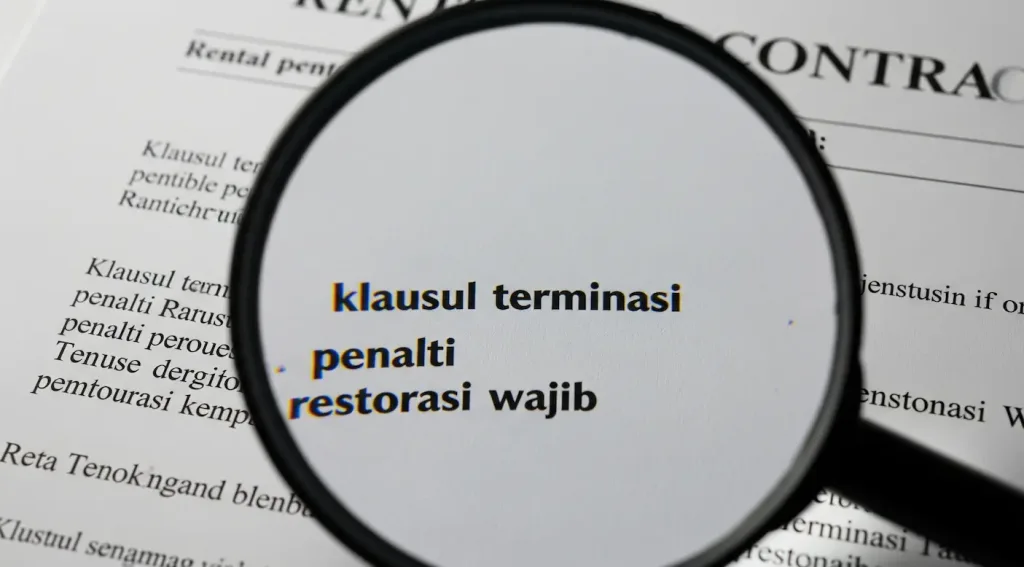 Pentingnya memahami setiap klausul dalam kontrak sewa kantor untuk menghindari masalah di kemudian hari.