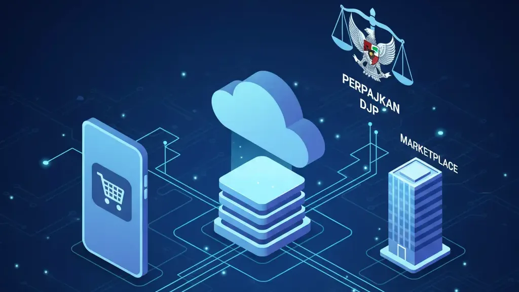 Ekosistem pajak e-commerce marketplace dan pmse di Indonesia.