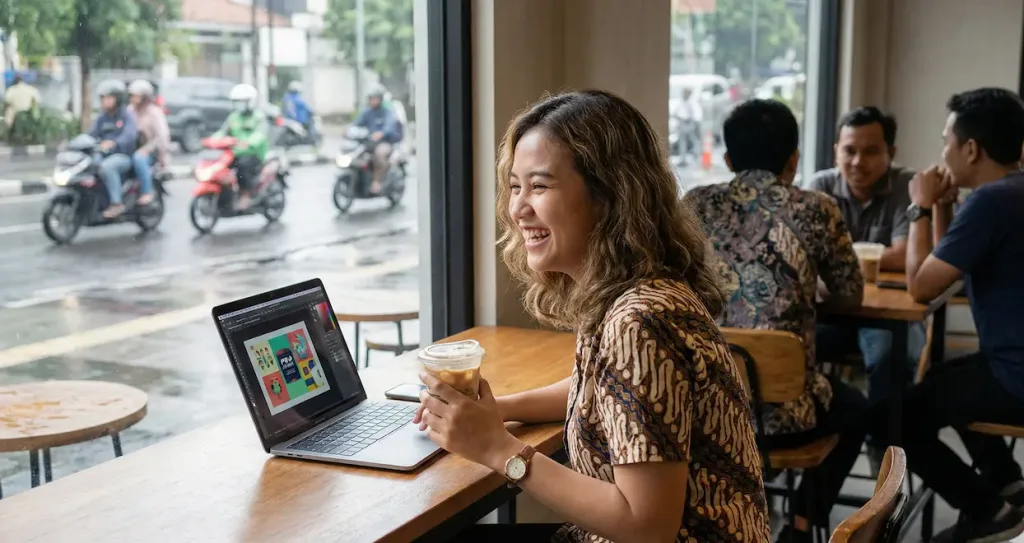 Insinyur meneliti prototipe invensi untuk daftar paten indonesia.