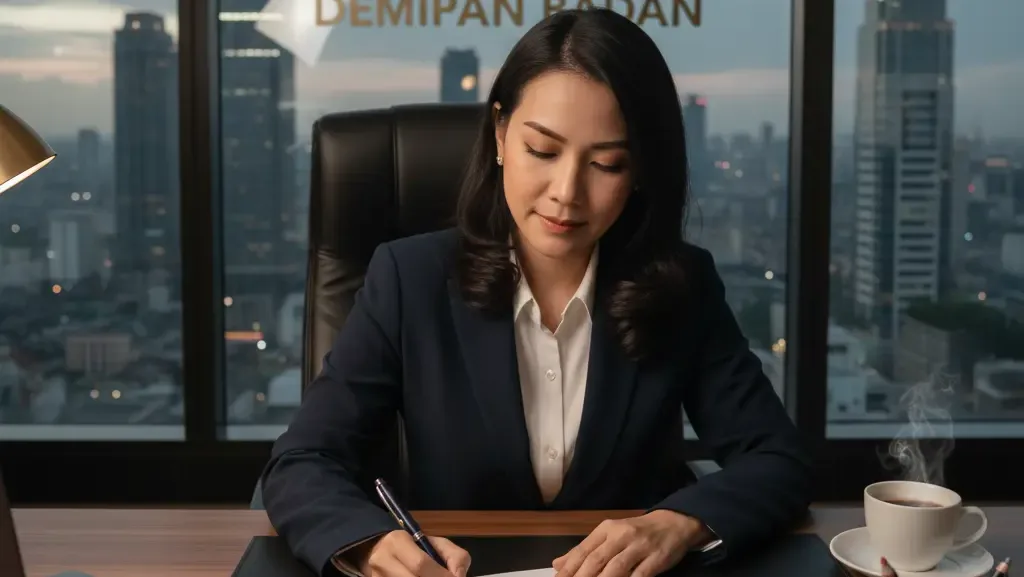 Pendaftaran npwp wajib pajak badan oleh direktur perusahaan.