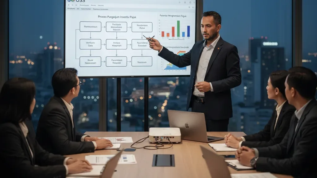 Proses pengajuan insentif pajak melalui sistem oss.