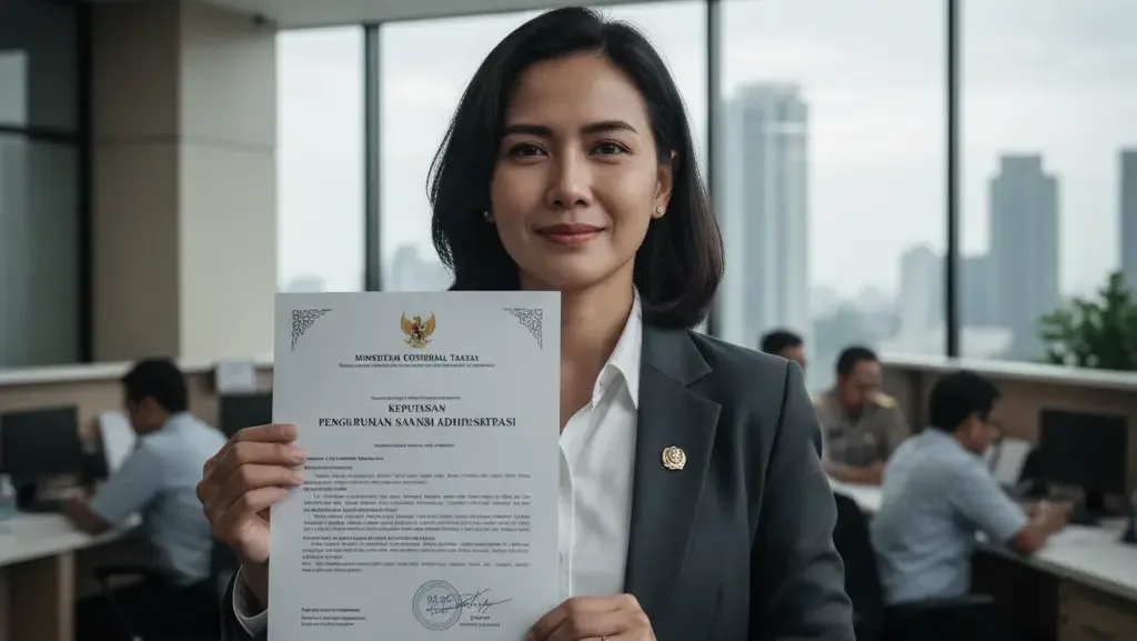 Pengajuan penghapusan sanksi administrasi perpajakan yang disetujui.