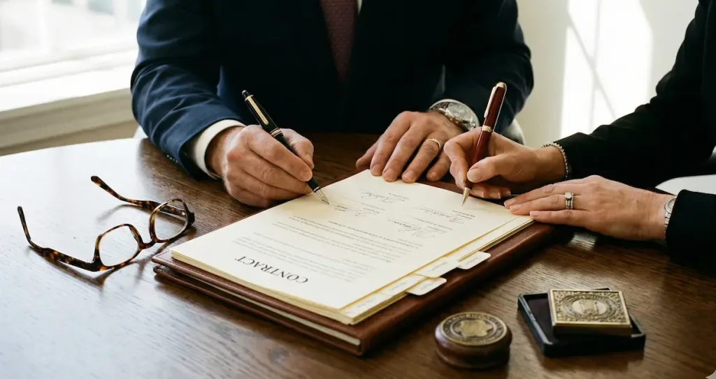 Penandatanganan perjanjian kerjasama pks bisnis indonesia.