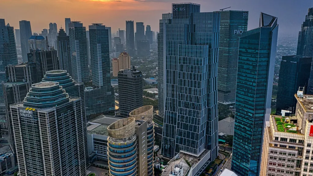 Gedung treasury tower scbd lokasi virtual office skaiwork jakarta selatan.