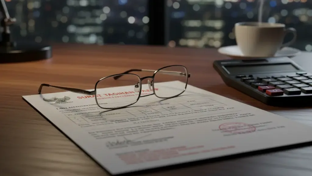 Surat tagihan pajak berisi sanksi administrasi perpajakan.