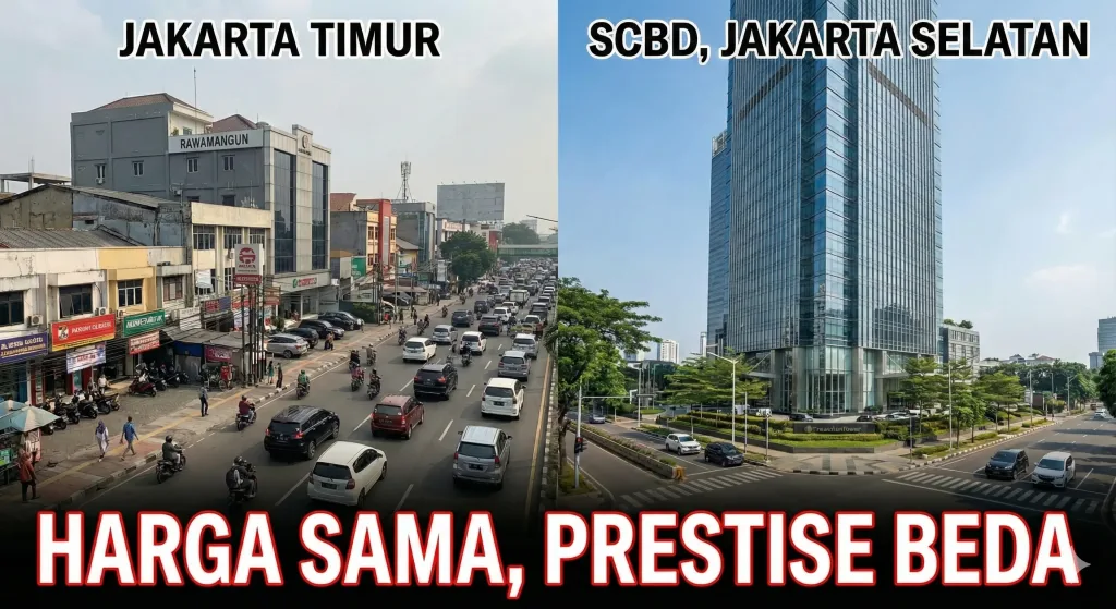 Perbandingan harga virtual office jakarta timur dan skaiwork scbd.