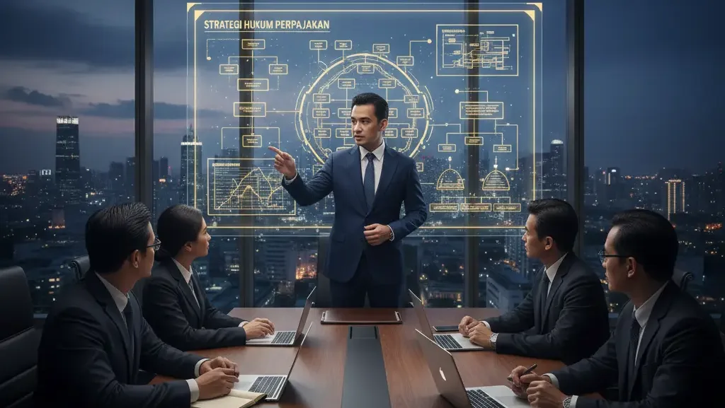 Pendampingan strategis sengketa pajak korporasi oleh tim ahli Skailaw di SCBD.