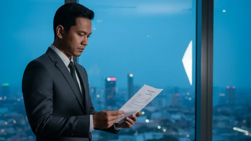 Eksekutif perusahaan melakukan evaluasi strategis sebagai tindak lanjut pemeriksaan pajak di Jakarta.