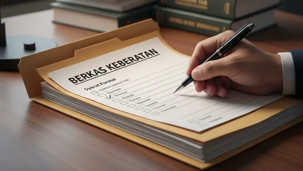 Checklist syarat formal pengajuan keberatan pajak agar diterima oleh Direktorat Jenderal Pajak.