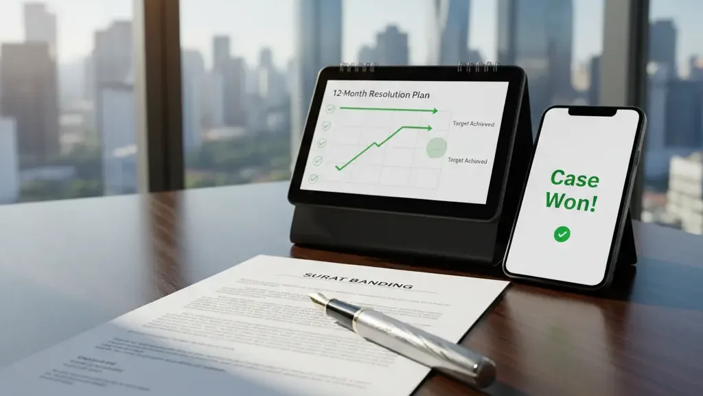 Perencanaan strategis untuk mengoptimalkan jangka waktu sidang banding pajak di pengadilan.