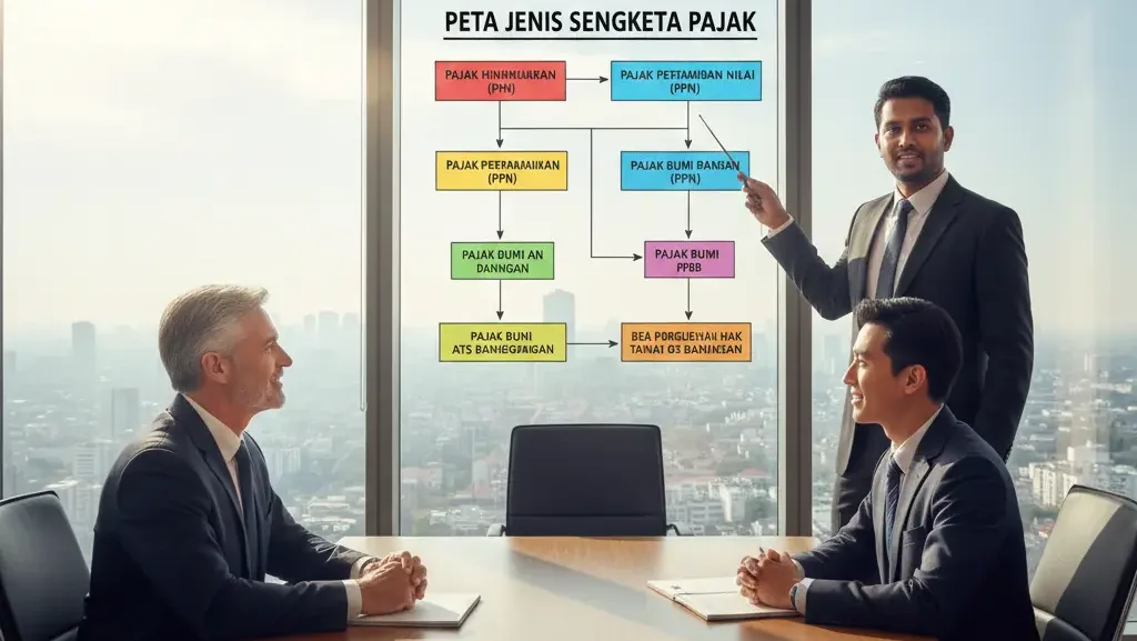 Ahli Skailaw Tax menjelaskan jenis-jenis sengketa pajak di Indonesia kepada direksi korporasi.