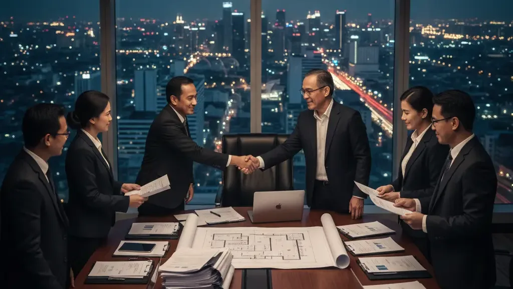 Negosiasi tingkat tinggi dalam penyelesaian contoh kasus PKPU korporasi di Jakarta.