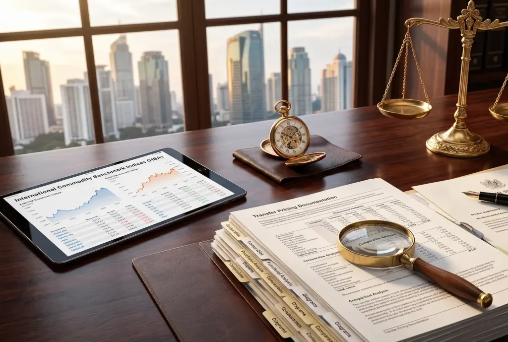 Penelaahan forensik atas Transfer Pricing Documentation (TP Doc) sebagai benteng pertahanan utama melawan tuduhan manipulasi afiliasi tambang.