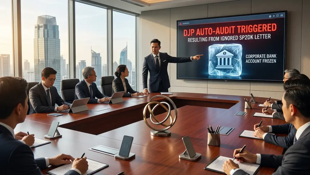 Risiko Mengabaikan Surat SP2DK DJP: Auto-Audit dan Kiamat Likuiditas B2B