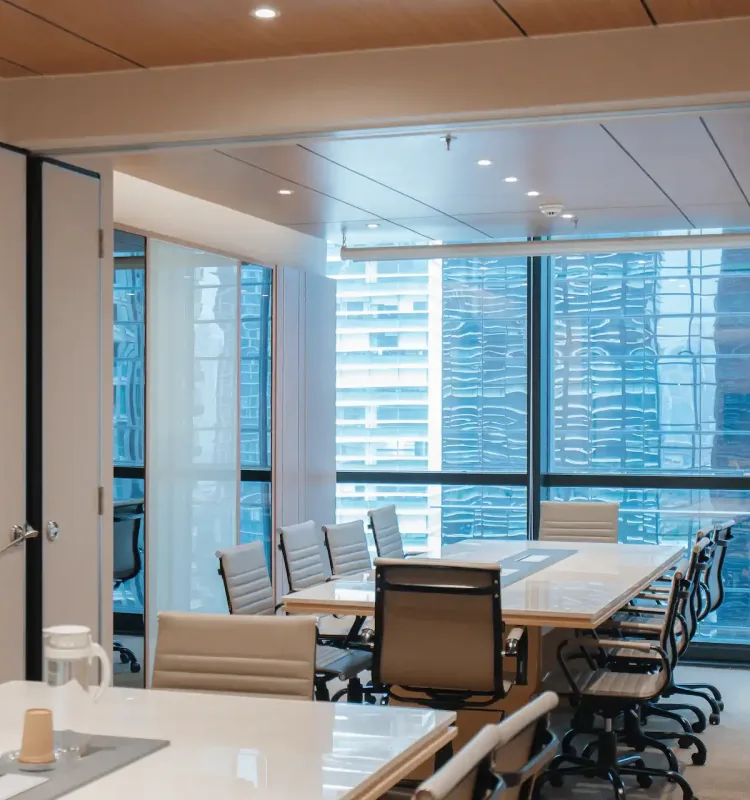 Fitur layanan virtual office seperti alamat bisnis, resepsionis, dan meeting room